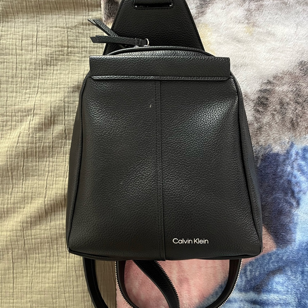 Calvin Klein Leather Backpack